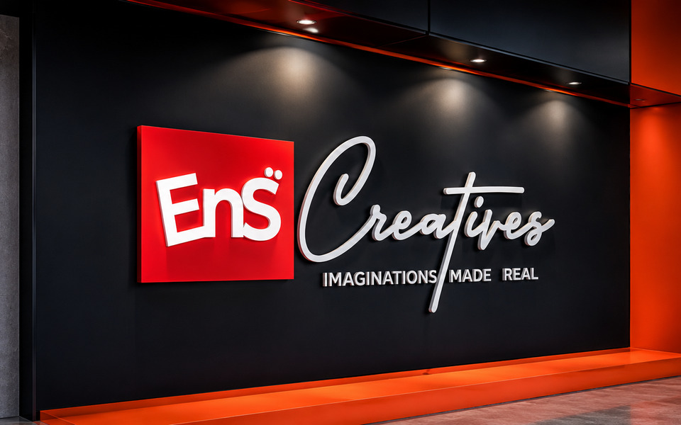 ENS Creatives signage